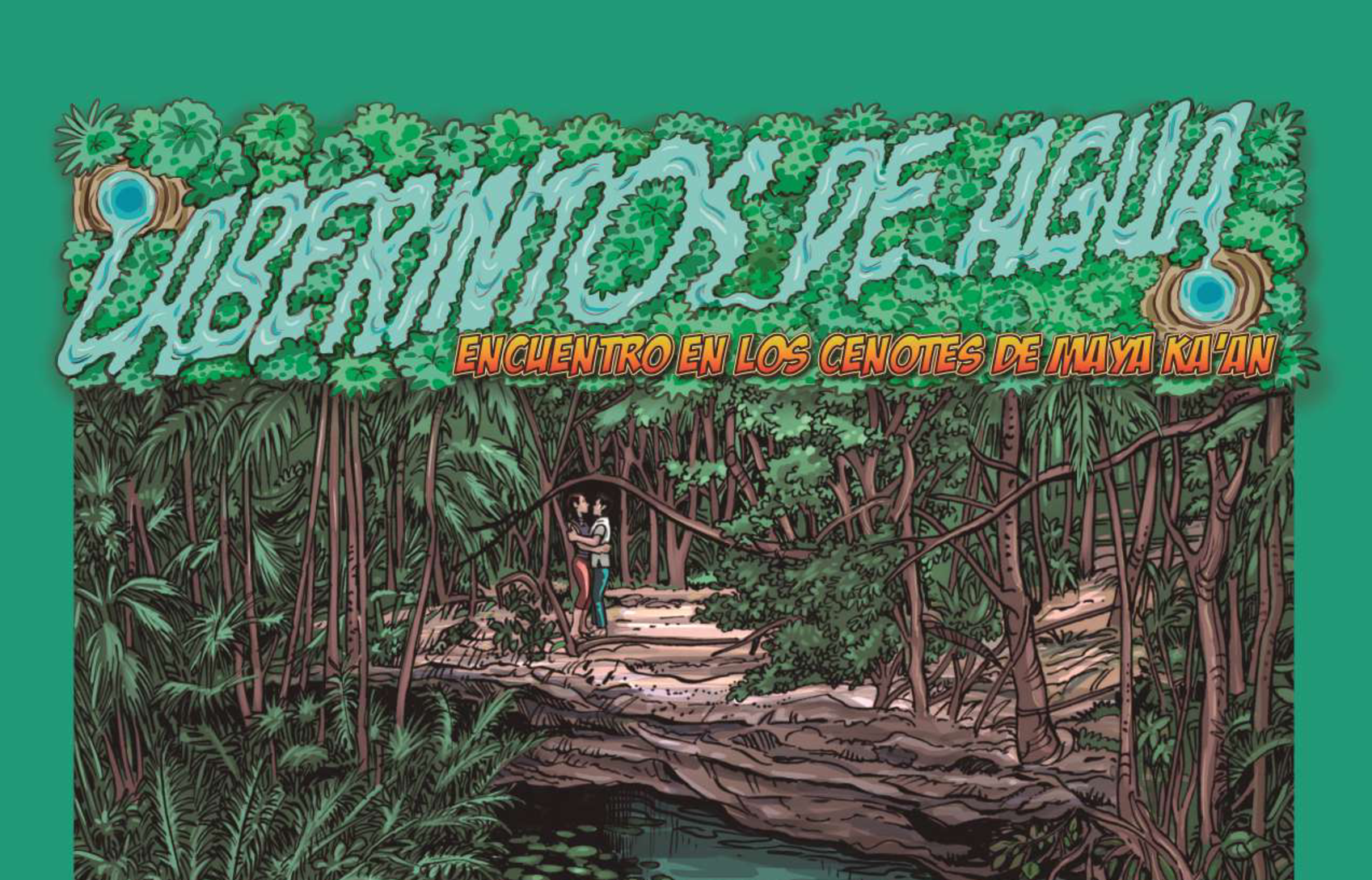 Portada Comic Laberintos de Agua
